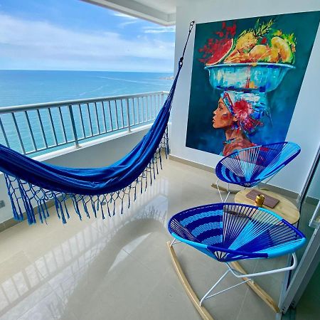 Palmetto Bocagrande Oceanfront Leilighet Cartagena Eksteriør bilde