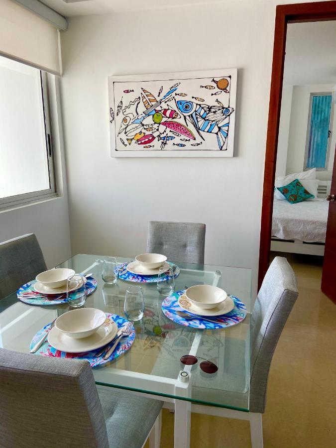 Palmetto Bocagrande Oceanfront Leilighet Cartagena Eksteriør bilde