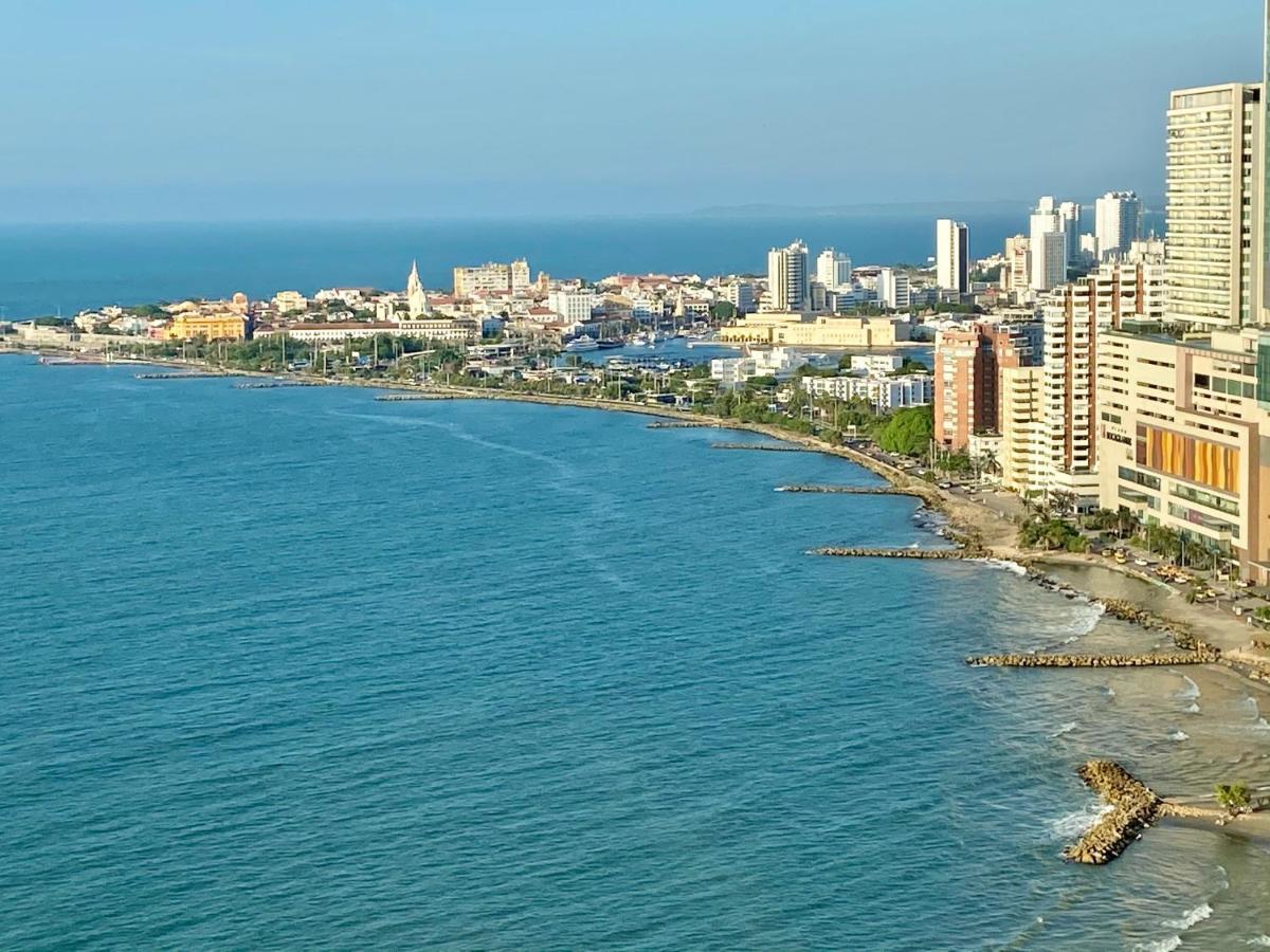 Palmetto Bocagrande Oceanfront Leilighet Cartagena Eksteriør bilde