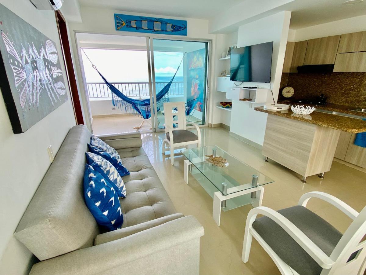Palmetto Bocagrande Oceanfront Leilighet Cartagena Eksteriør bilde