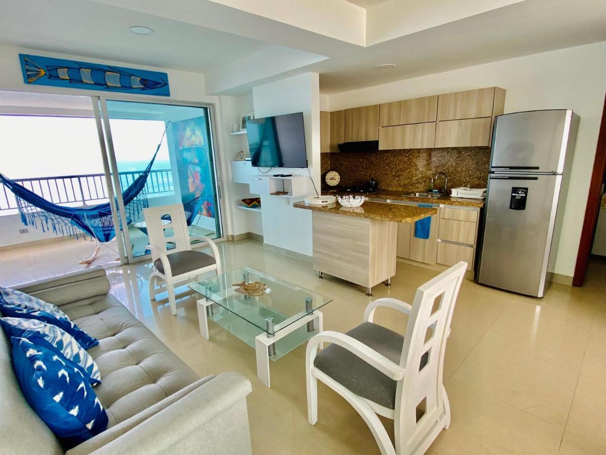 Palmetto Bocagrande Oceanfront Leilighet Cartagena Eksteriør bilde