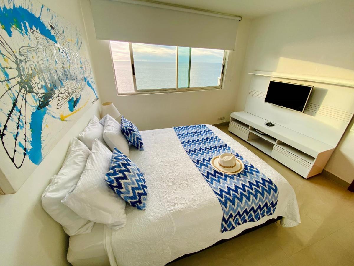 Palmetto Bocagrande Oceanfront Leilighet Cartagena Eksteriør bilde
